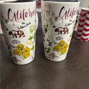Starbucks California Themed Travel Mug